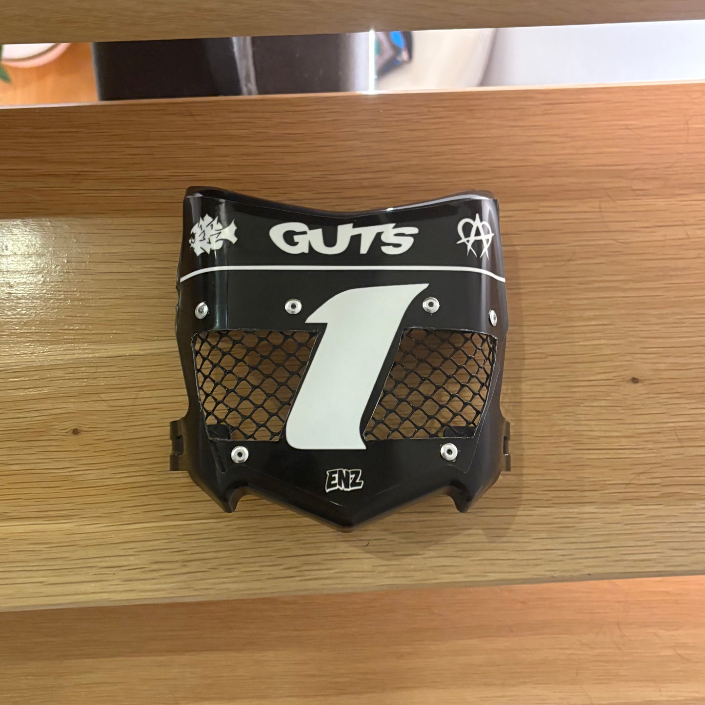 Custom vented motocutz plate