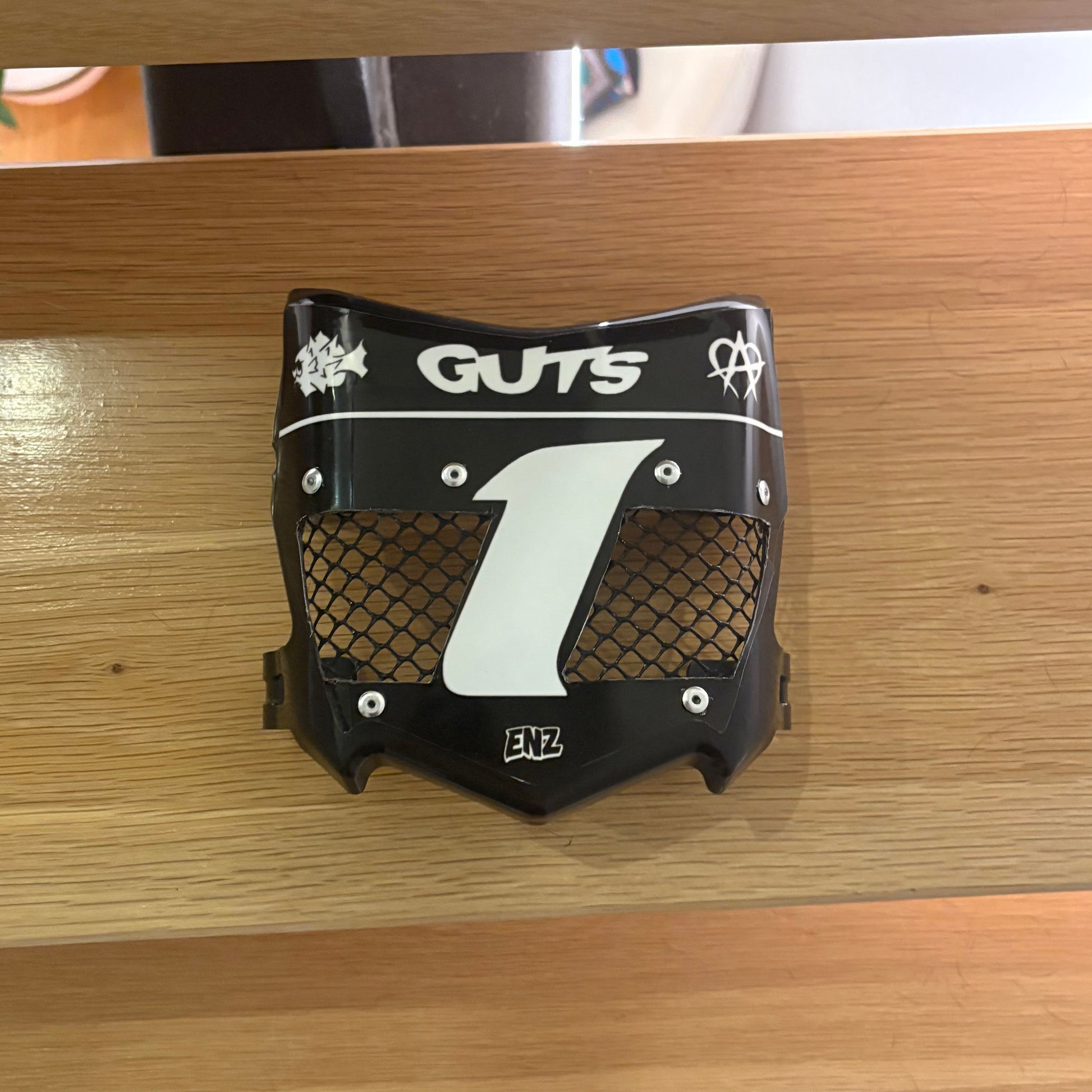 Custom vented motocutz plate