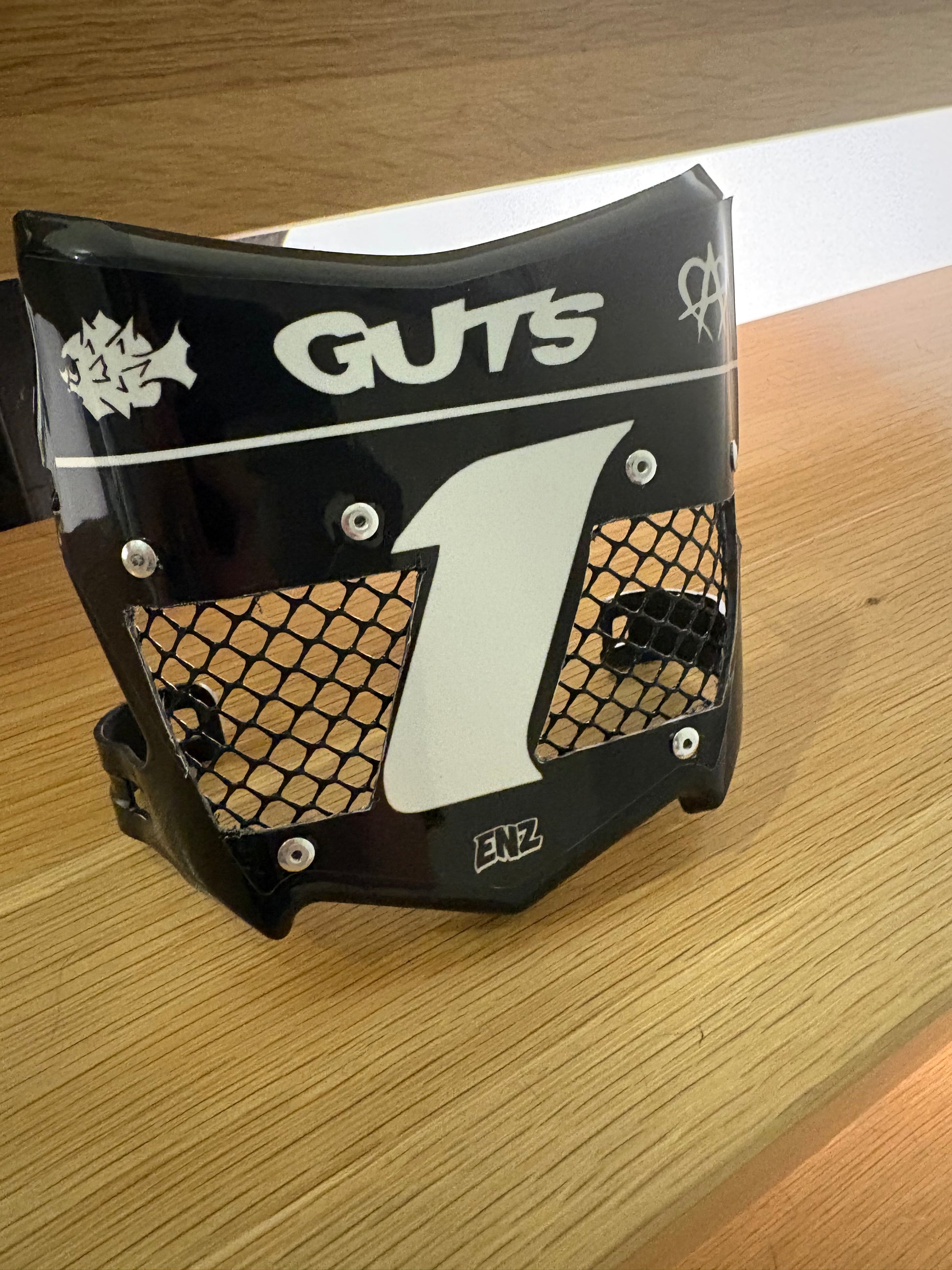 Custom vented motocutz plate