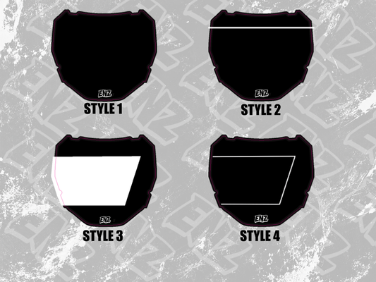 Custom ODI Front Plate Decal