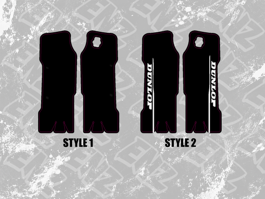 Custom KKE Fork Guard Decals (Light Bee X)